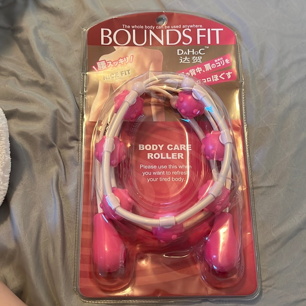 New in box body massage roller